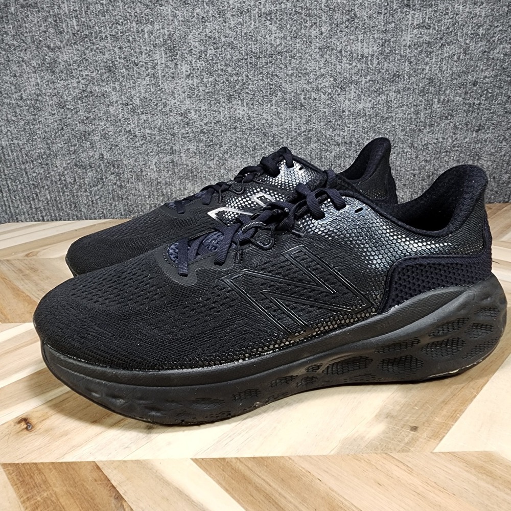 New Balance Fresh Foam More v3 Black Wide Running Shoes Men's 13 4E MMORLB3 - Picture 2 of 13